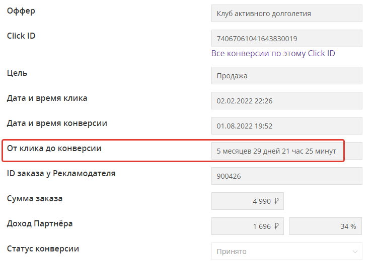 Продажи на Салид